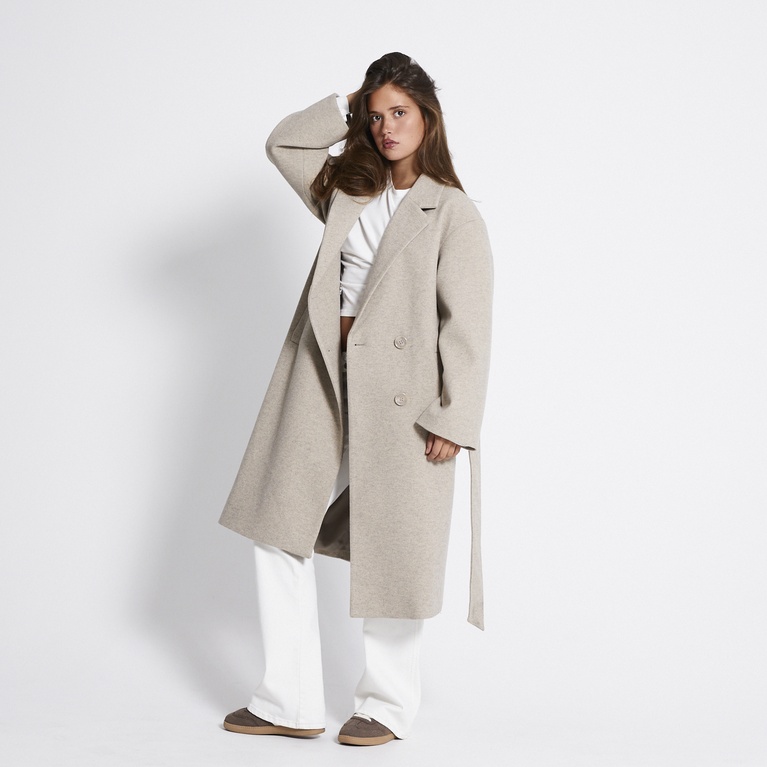 Langer mantel "Megan"